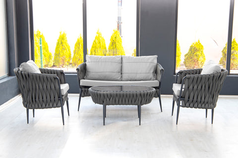 Loungeset Paco 4-persoons