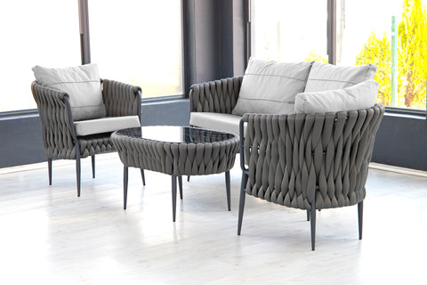 Loungeset Paco 4-persoons