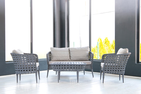 Loungeset Kursini 4-persoons