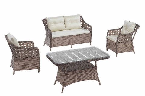 Loungeset Ronja 4-persoons